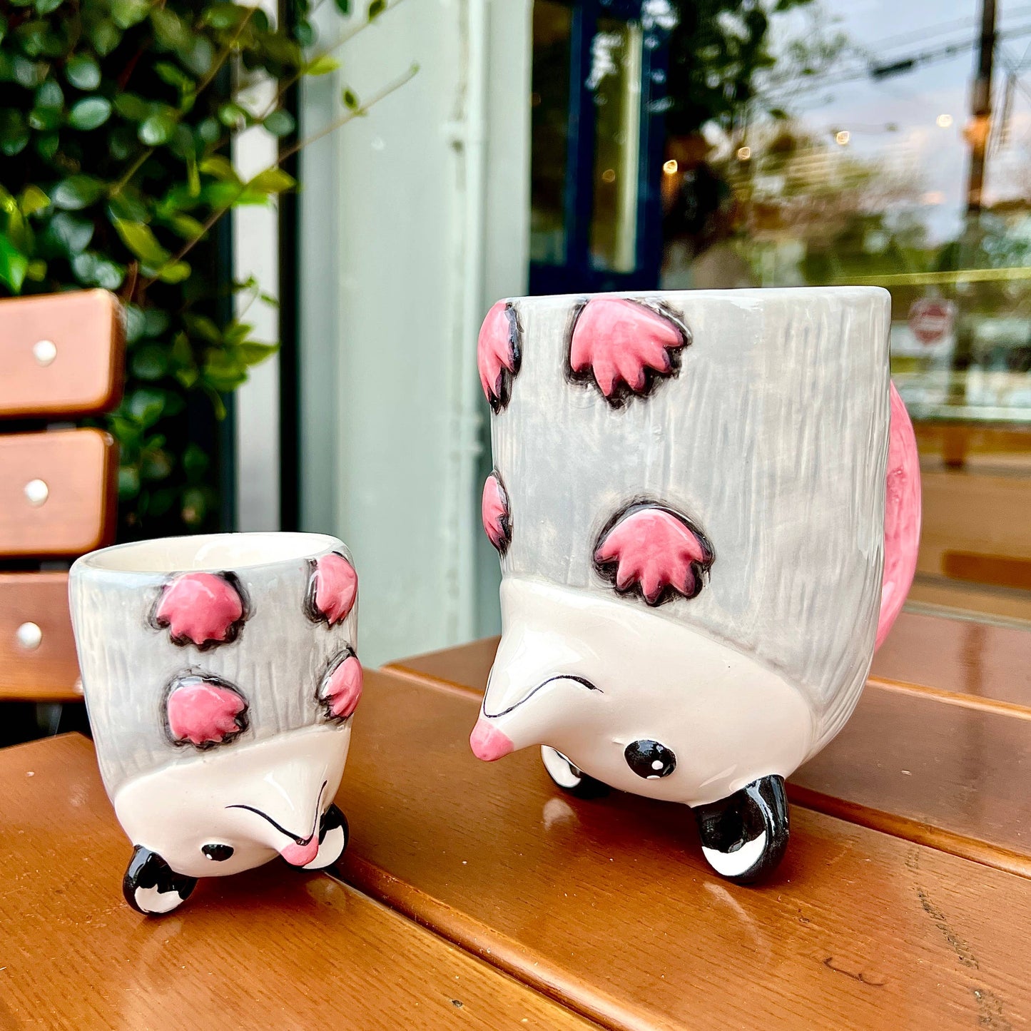 Mini Mug  - Bonbon's Upside-Down Opossum