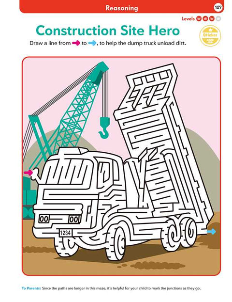 Activity Book (Paperback) - Play Smart  Mighty Mazes by Gakken early childhood experts