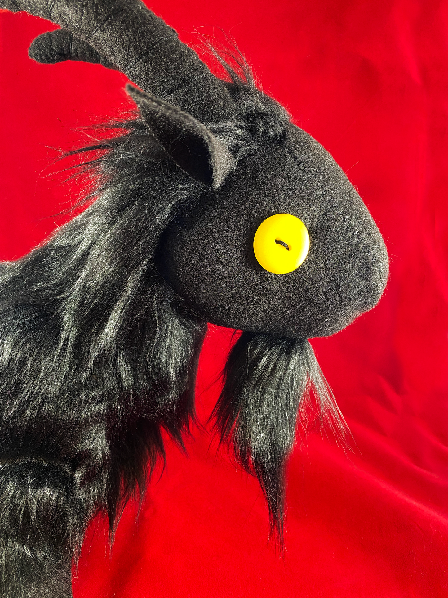 Stuffed Animal - Black Phillip