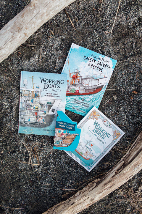 Book (Hardcover) - Working Boats: A Picture Book of Life at Sea