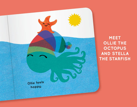 Board Book - Ollie Feels Fine: Emotions Book for Toddlers