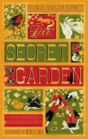 Book (Hardcover) - The Secret Garden: MinaLima Illustrated Edition