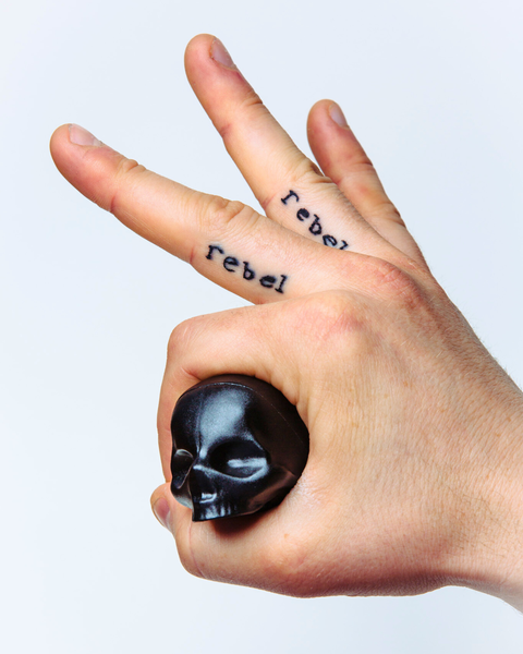 Lip Balm - Black Skull: Vanilla