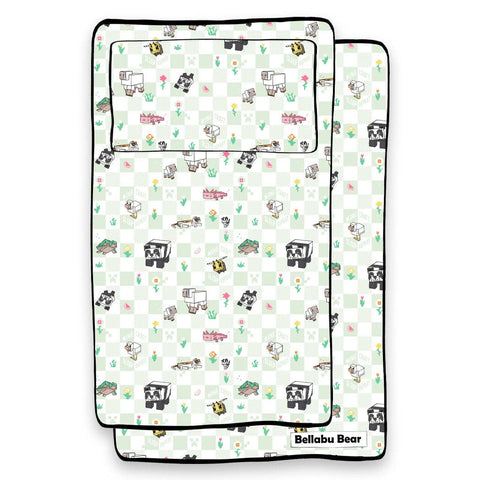 Twin Sheet Set - Minecraft Sleep Repeat