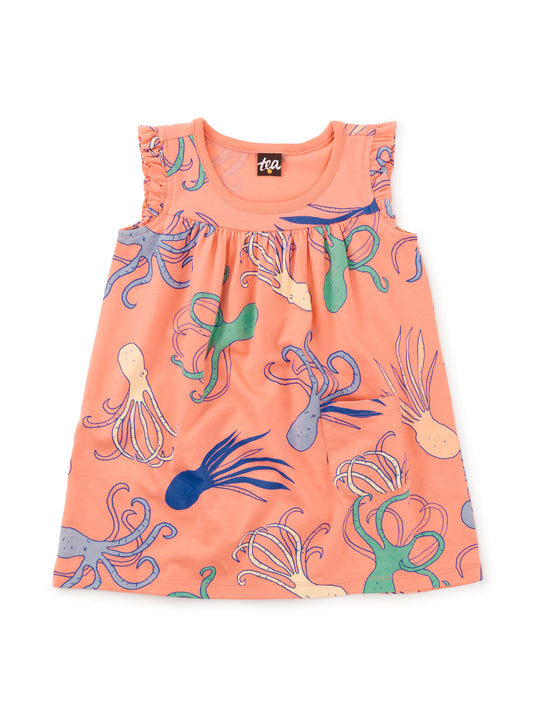 Mighty Mini Baby Dress - Octopus Oasis