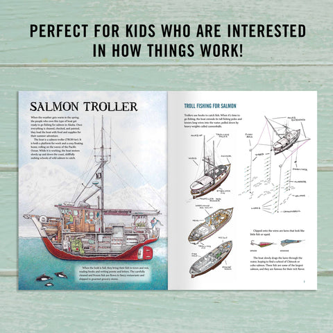 Book (Hardcover) - Working Boats: A Picture Book of Life at Sea