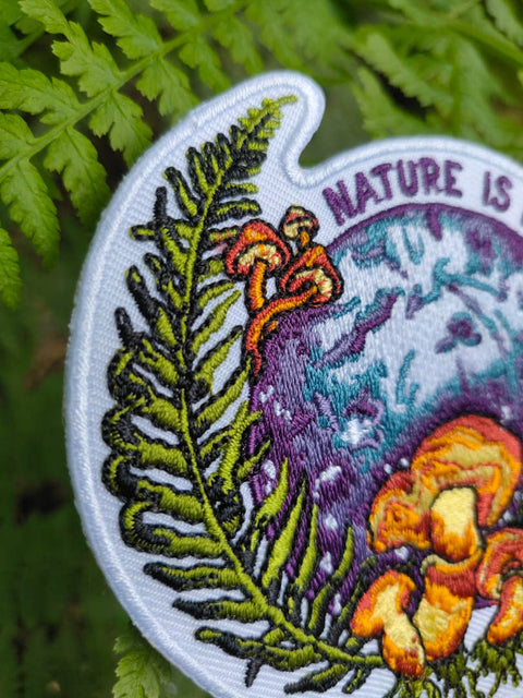 Embroidered Patch - Nature is Magic