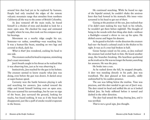 Book (Paperback) - Monsters of the Pacific Northwest