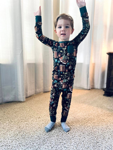 2 Piece Pajamas (Long Sleeve) - Herbology