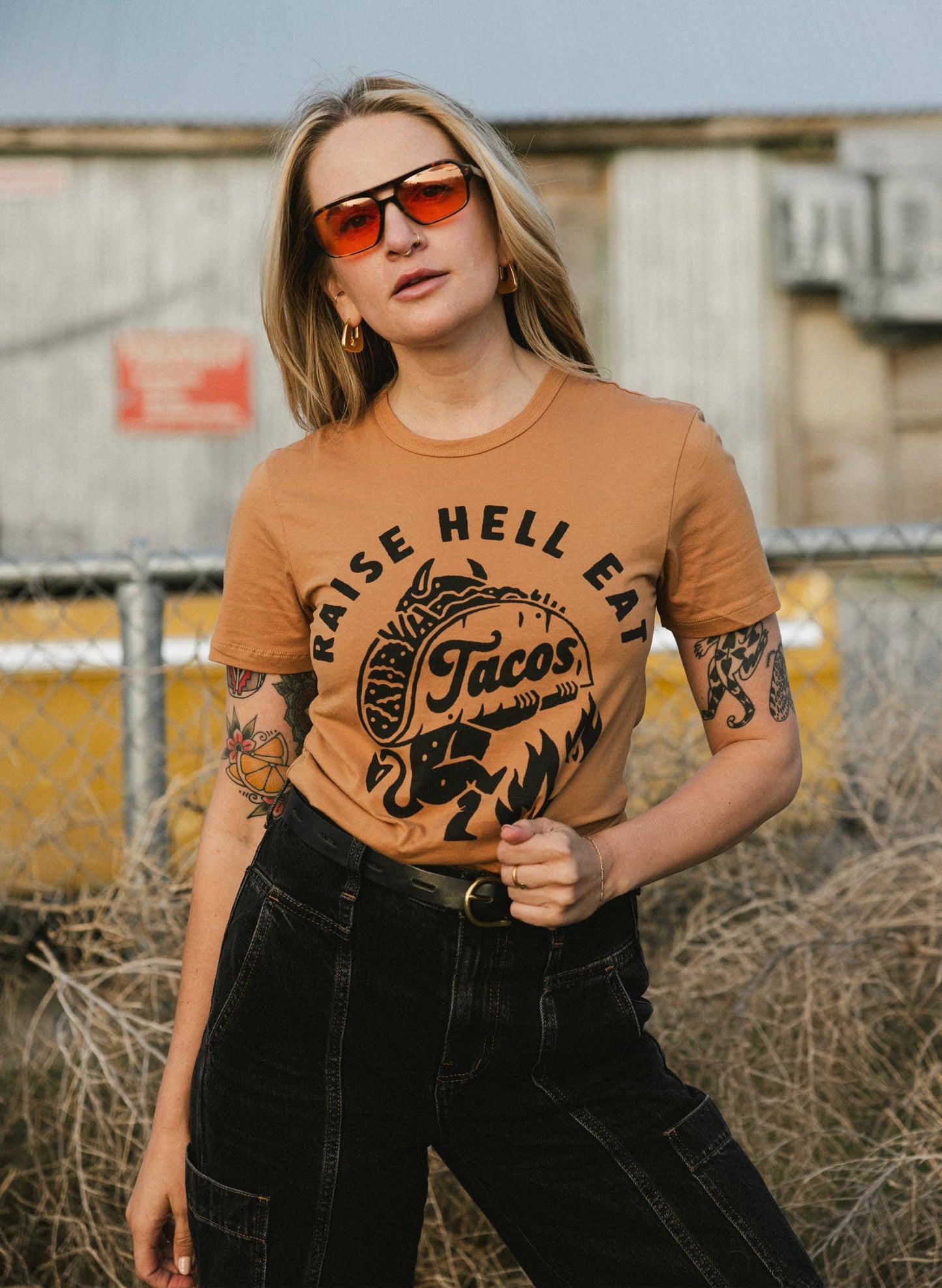 Tee (Short Sleeve) - Raise Hell Eat Tacos