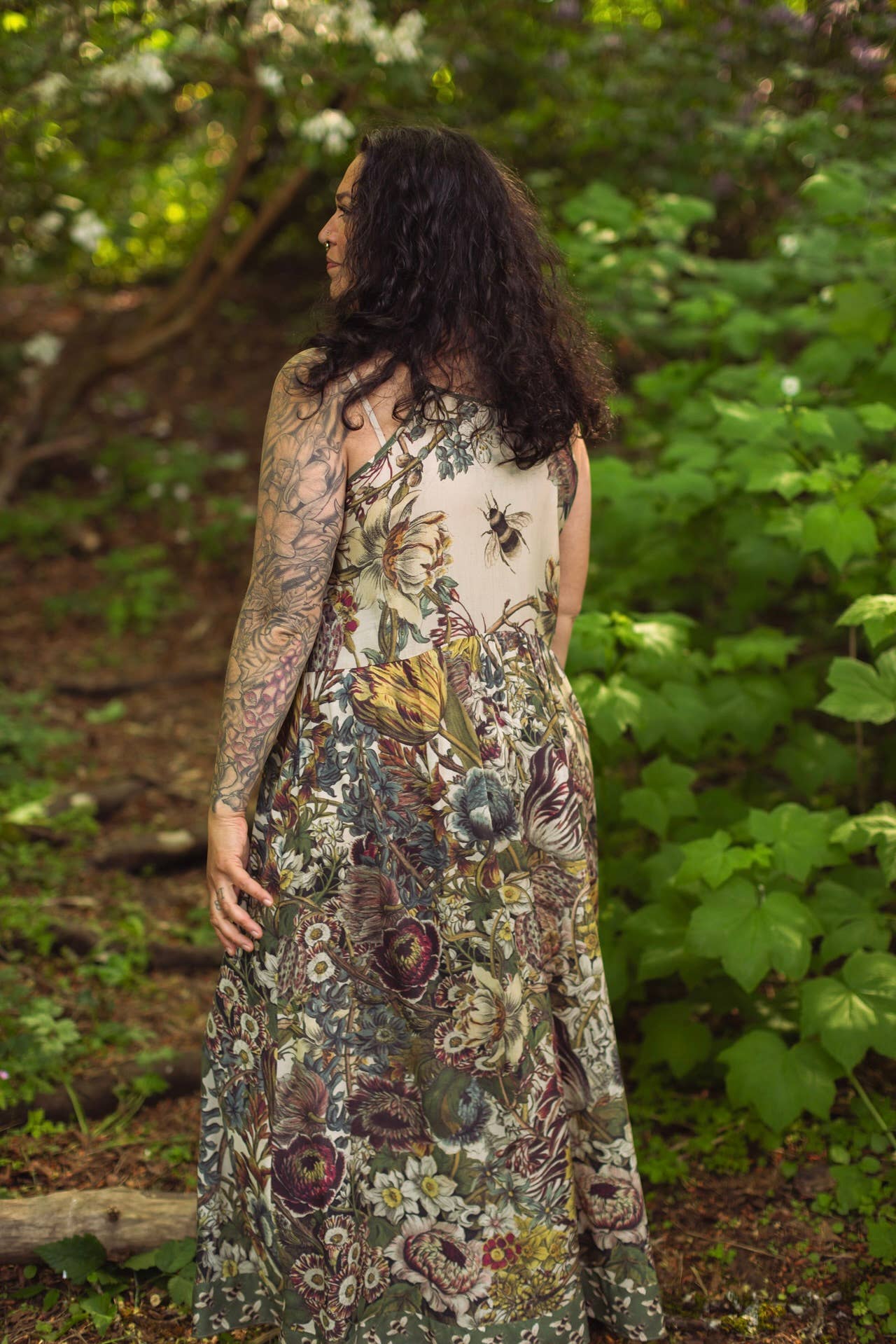 Bohéme Slip Dress - Love Grows Wild with Bees