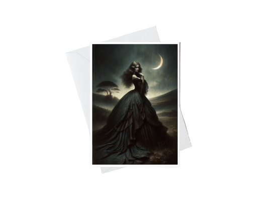 Greeting Card - The Moon Goddess