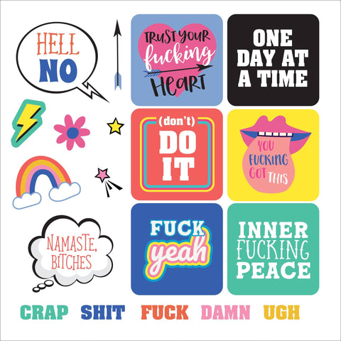 Sticker Book - Inner F*cking Peace