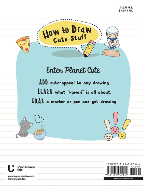 Book (Paperback) - How to Draw Cute Stuff by Angela Nguyen