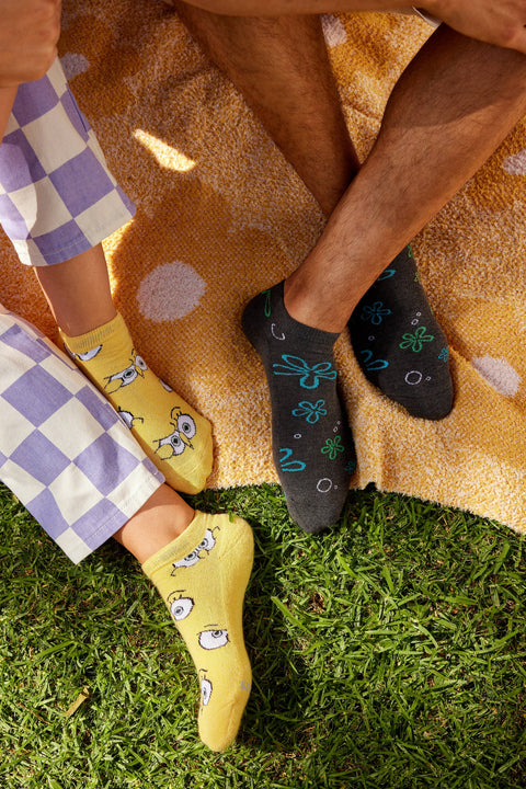 Ankle Socks that Protect Oceans - SpongeBob