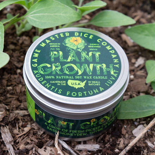 Gaming Candle (8oz) - Plant Growth 8oz