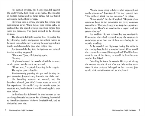 Book (Paperback) - Monsters of the Pacific Northwest