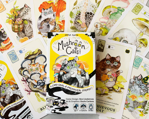 Card Came - Mushroom Cats!