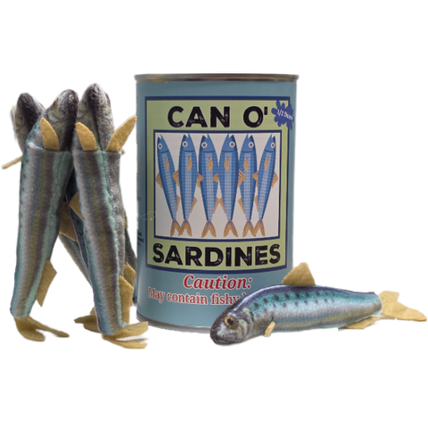 Stuffed Animal - Can O' Sardines (Standard Lid)