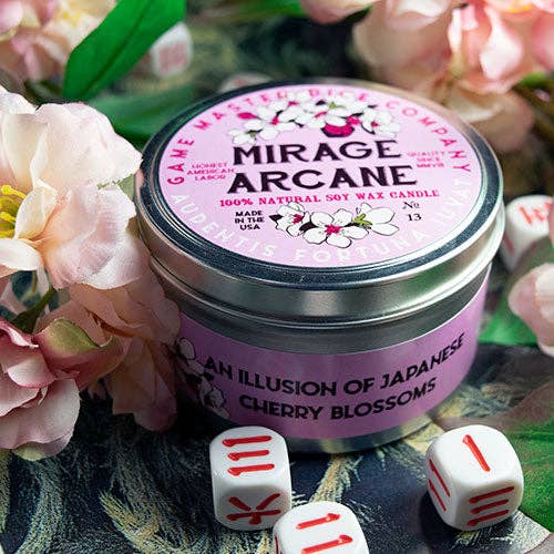 Gaming Candle (8oz) - Mirage Arcane