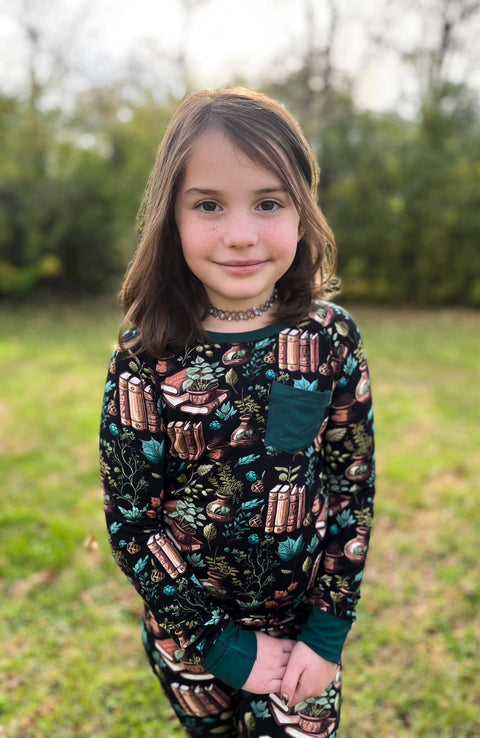 2 Piece Pajamas (Long Sleeve) - Herbology