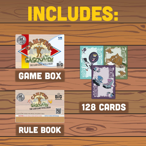 Card Game - Camping with Sasquatch