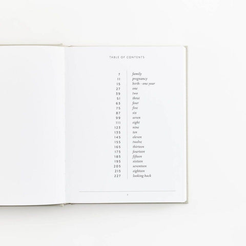 Baby Book - Childhood, A History: Sand