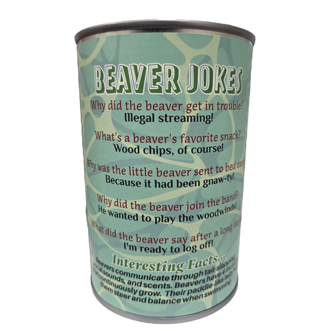 Stuffed Animal - Chipper the Canned Beaver