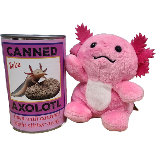 Stuffed Animal - Canned Axolotl