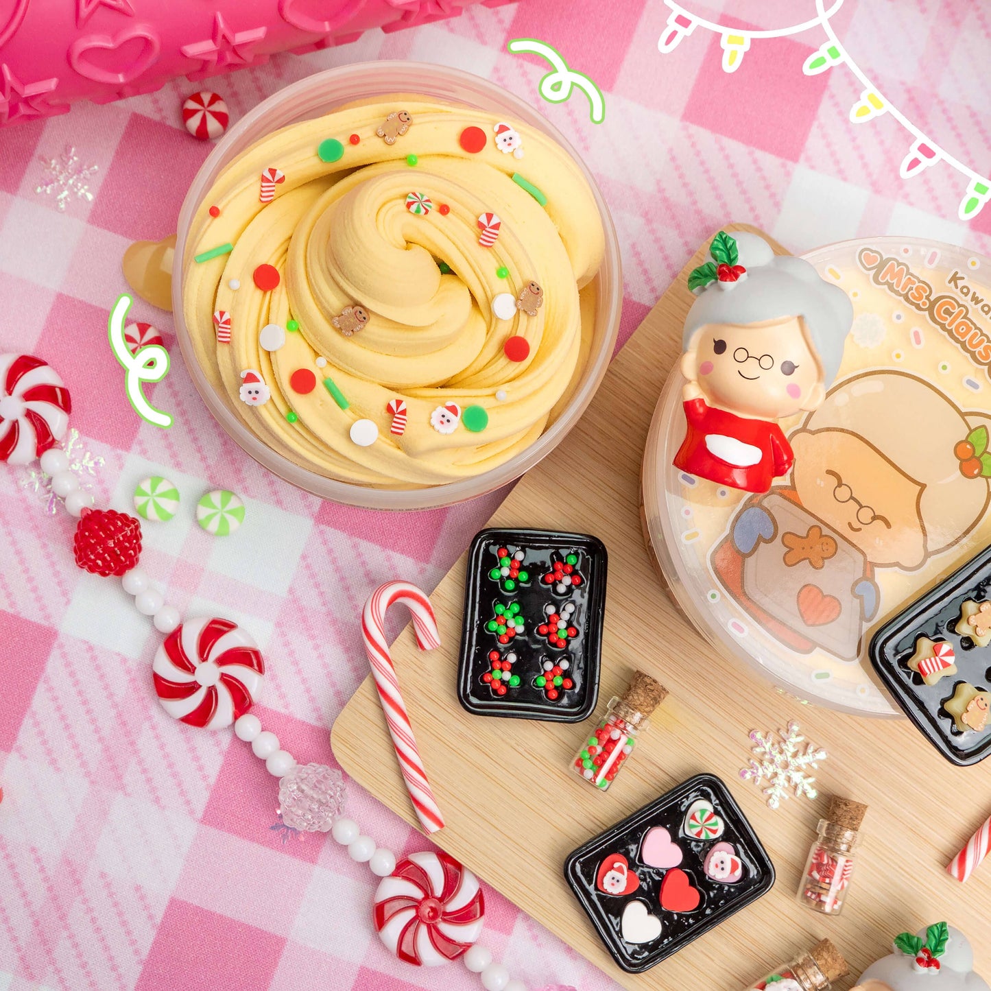 Slime - Mrs. Claus' Cookie Dough Clay-Dough