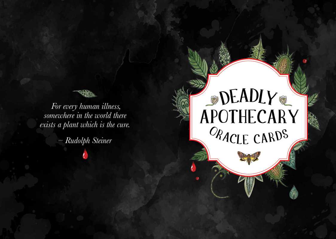 Oracle Cards - Deadly Apothecary