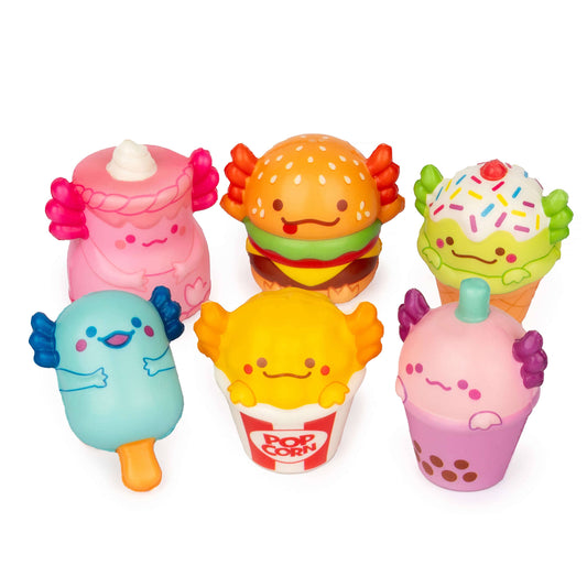 Mini Squishies - Snaxolotl Single (Assorted)