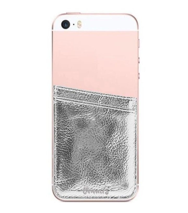 Phone Pocket - Holographic Silver