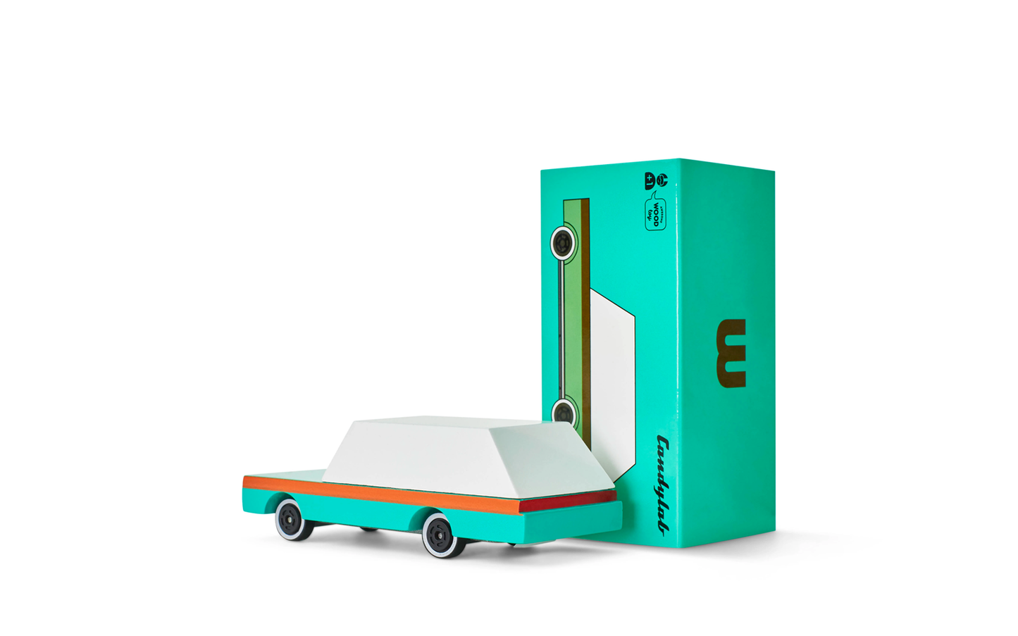 Toy Car - Teal Wagon