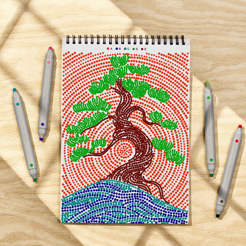 FlowArt - Dot by Letter: Landscapes