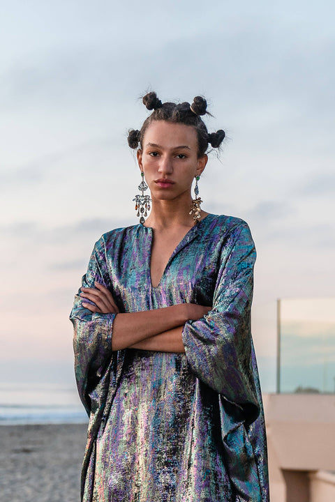 Caftan - Goddess Waist in Opal Mirage