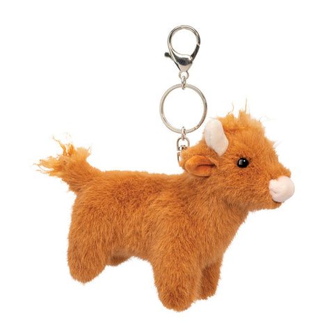 Stuffed Animal - Highland Cow Bag Charm