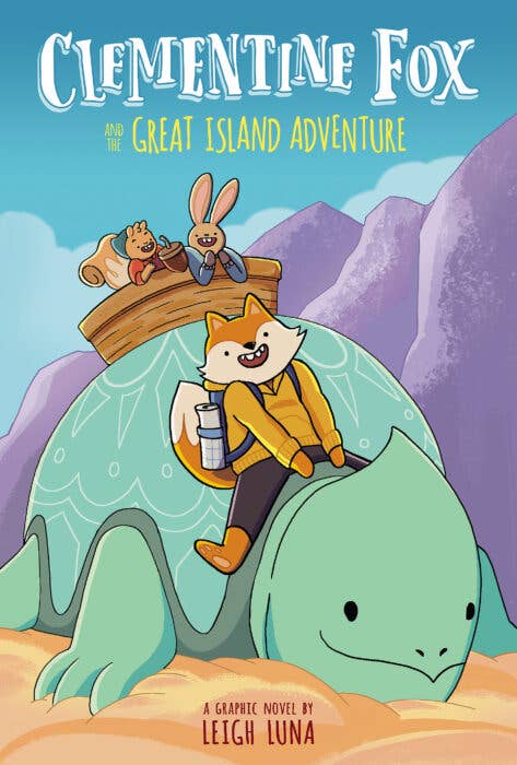 Book (Hardcover) - Clementine Fox and the Great Island Adventure (Graphic Novel)