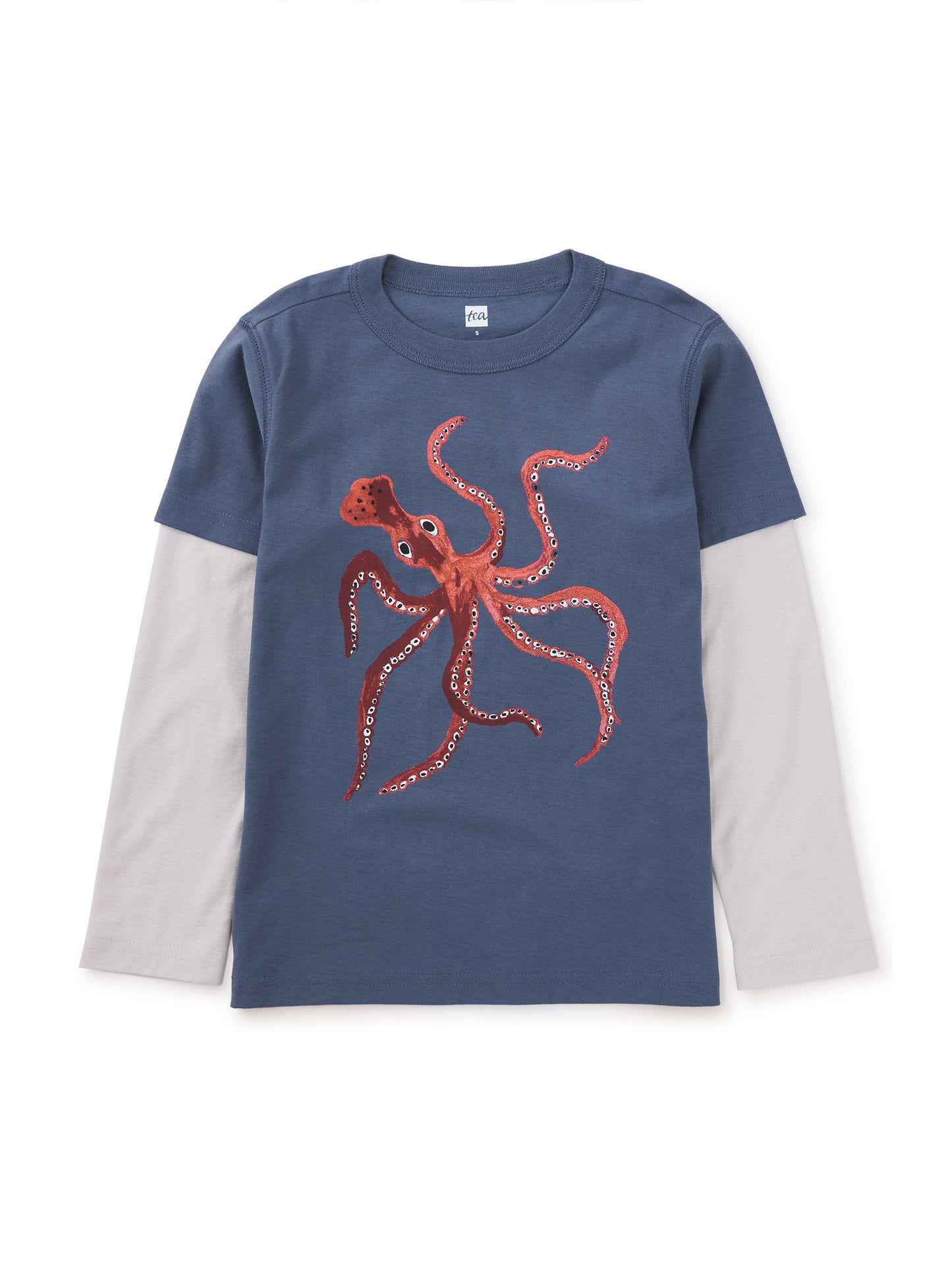 Tee (Long Sleeve) - Octopus Layer Sleeve