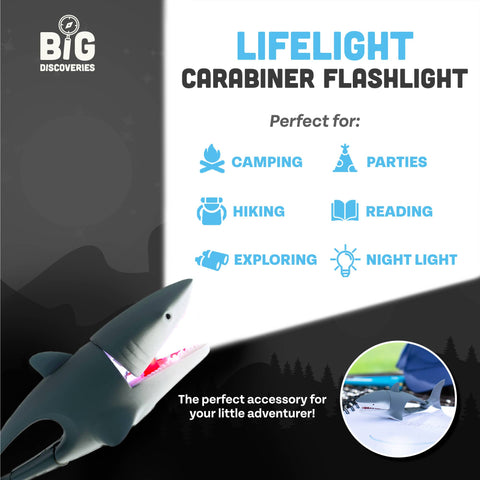Flashlight - Shark Carabiner
