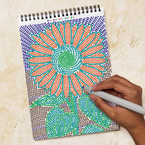 FlowArt -Dot by Letter: Botanicals