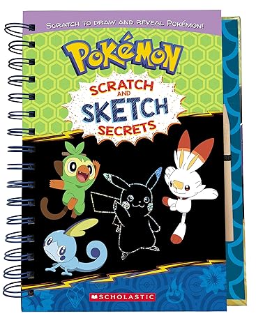 Book (Hardcover) - Pokémon Scratch & Sketch Secrets