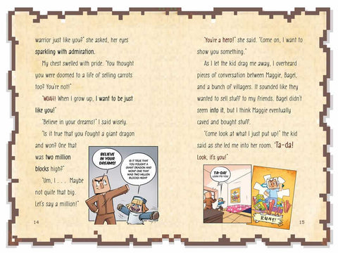 Noob's Diary of an 8-Bit Warrior by Cube Kid: Paperback; 96 pages / English