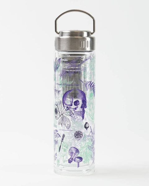 Glass Tea Infuser - Poisonous Plants 15oz