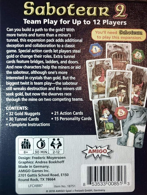 Card Game - Saboteur 2