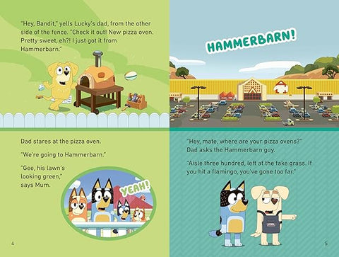 Book (Hardcover) - Hammerbarn: A Bluey Storybook