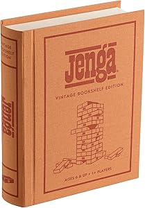 Game - Jenga Vintage Bookshelf Edition