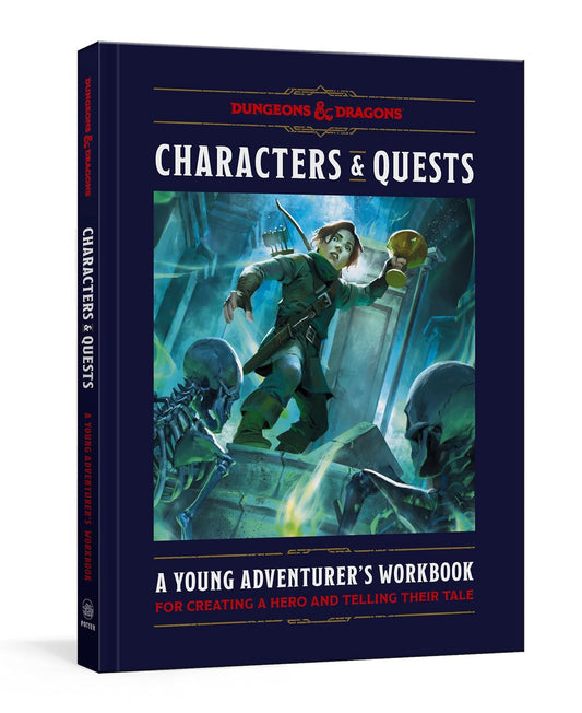 Book (Hardcover) - Dungeons & Dragons: Characters & Quests