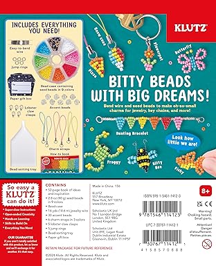Arts & Crafts - Beadlings: Make 24 Itty-Bitty Beaded Charms