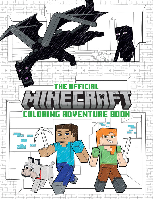 Coloring Book - The Official Minecraft Coloring Adventures Book